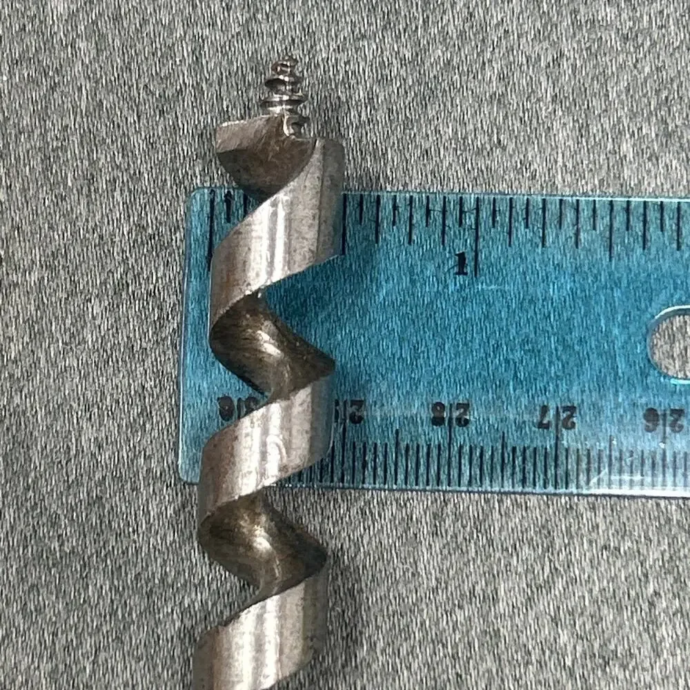 Vintage Ford Holyoke No 8 Auger Drill Bit 1/2 Inch 8/16